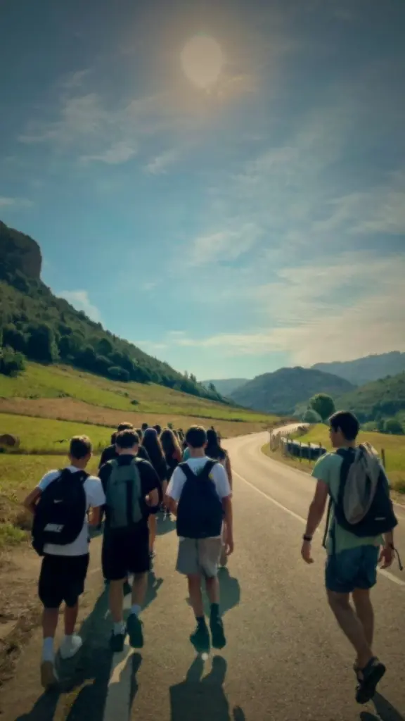 Excursión por los alrededores del albergue